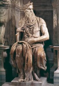 Michał Anioł Buonarotti - Mojżesz, 1513-1515