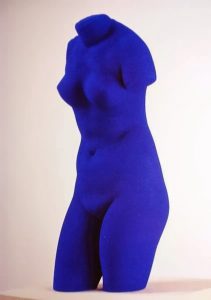 Yves Klein - Wenus w błękicie, 1962