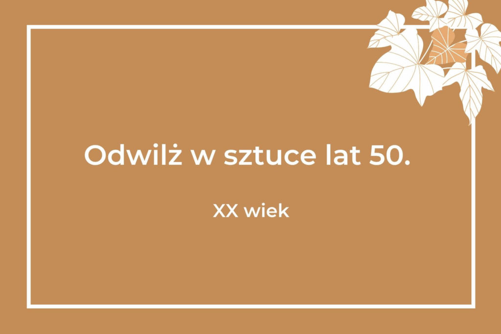 historia sztuki matura