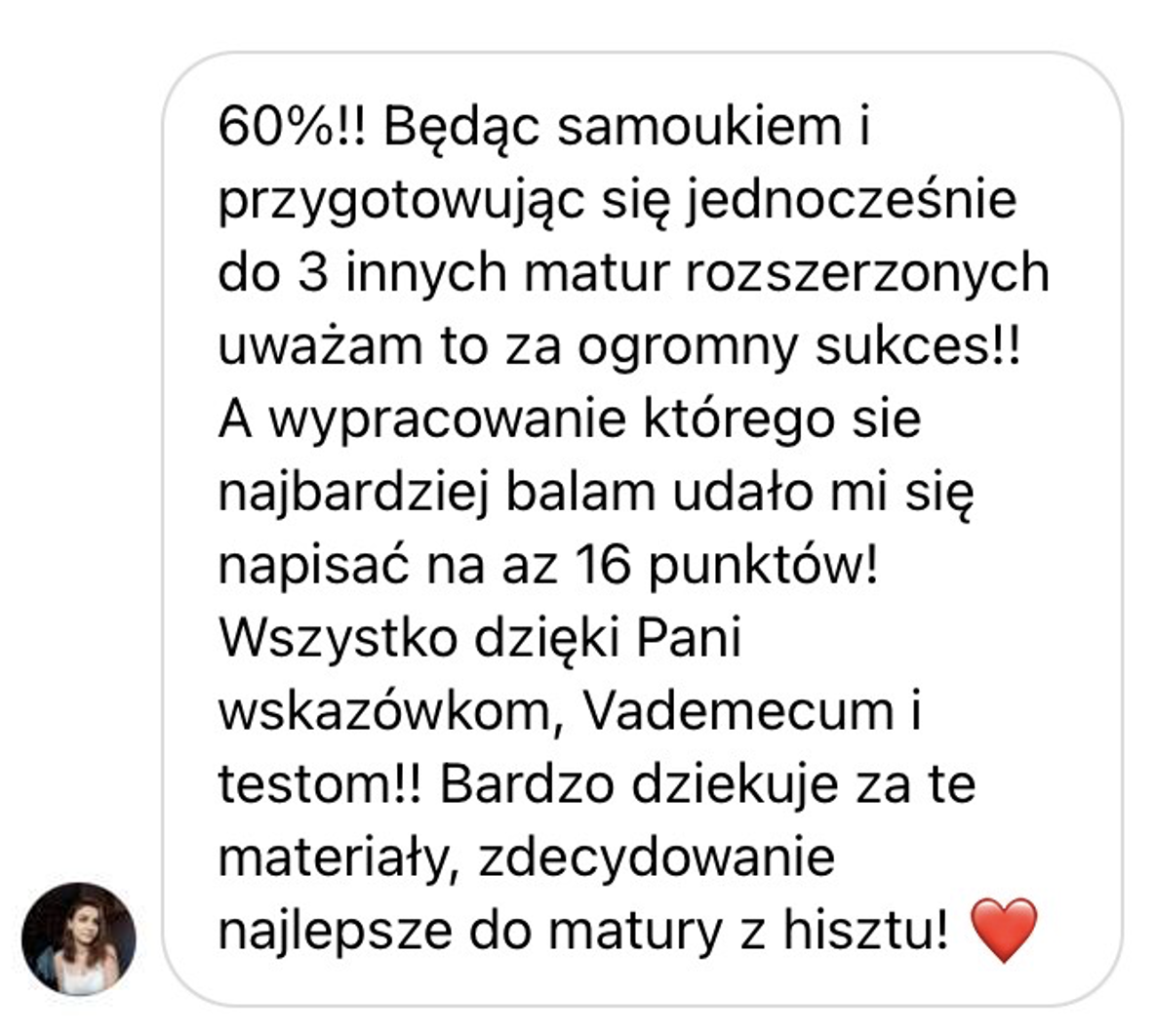 Opinia maturzysty o Vademecum