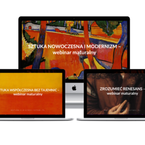 Pakiet webinarów - sztuka nowoczesna, współczesna i renesans - matura