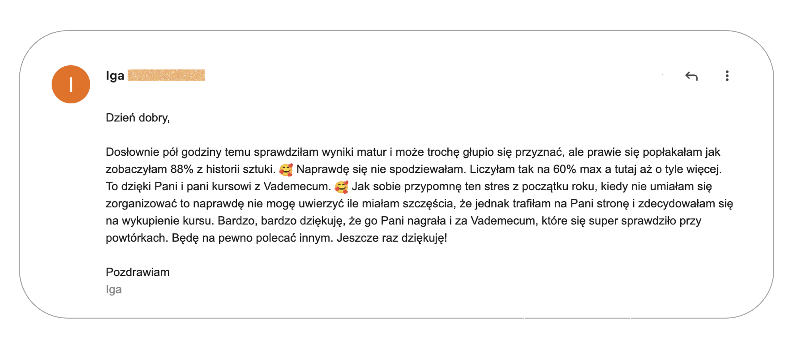 Opinie o kursie Historia sztuki w pigułce - matura z historii sztuki