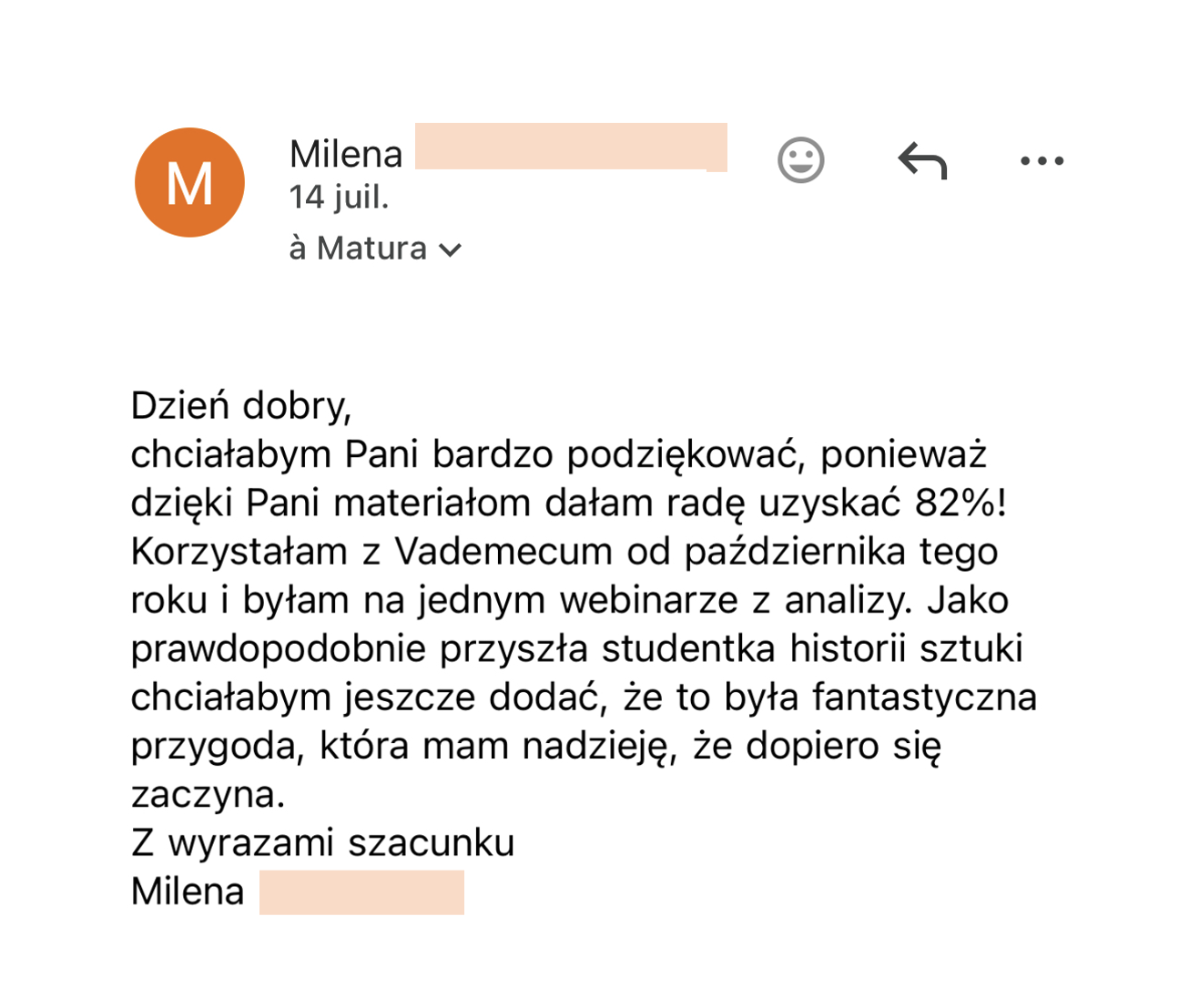 Opinia o Vademecum — matura 2025